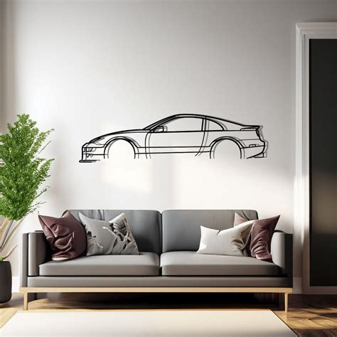 STL file Wall Art Car Nissan 300zx 🎨 ・3D printable model to download・Cults