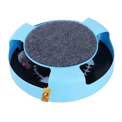 Buy Foodie Puppies Interactive Catch Mouse Cat Scratcher Toy with ...