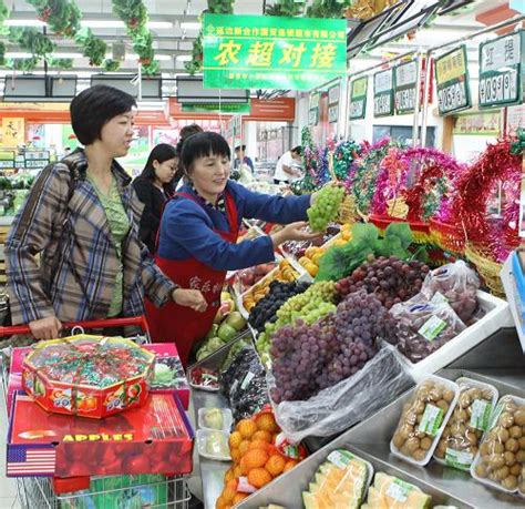 吉林延边：超市“农超对接”受欢迎