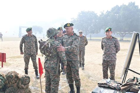 Lt Gen Pratik Sharma Evaluates Readiness of Jhenida Brigade Amid ...