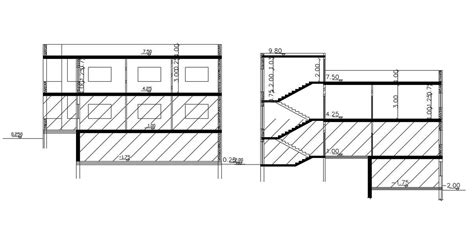 Image result for Two-Storey House Section