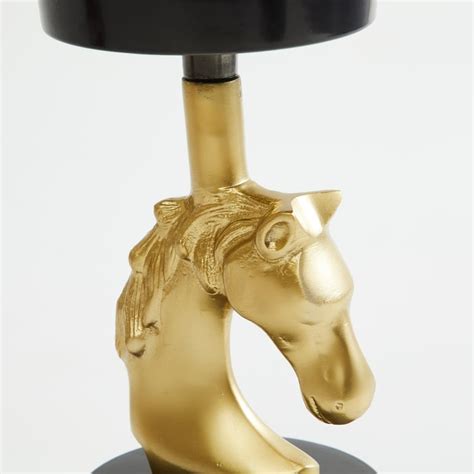 Buy Vitara Metal Horse Pillar Candle Holder from Home Centre at just ...
