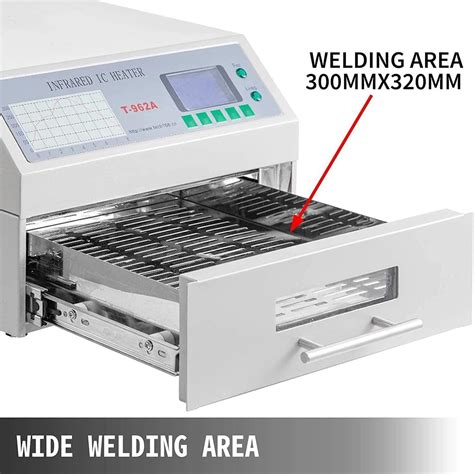 LINCYS Reflow Oven Soldering Station 1500w 220v T962A India | Ubuy