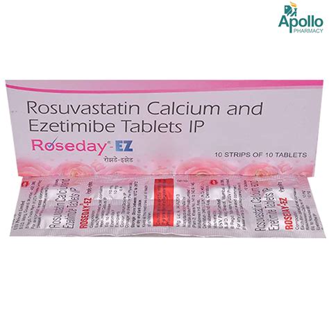 Roseday-EZ Tablet 10's Price, Uses, Side Effects, Composition - Apollo ...