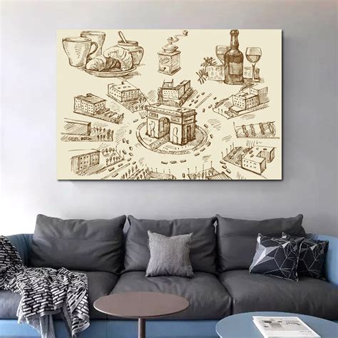 Restaurant Wall Decor 的图像结果