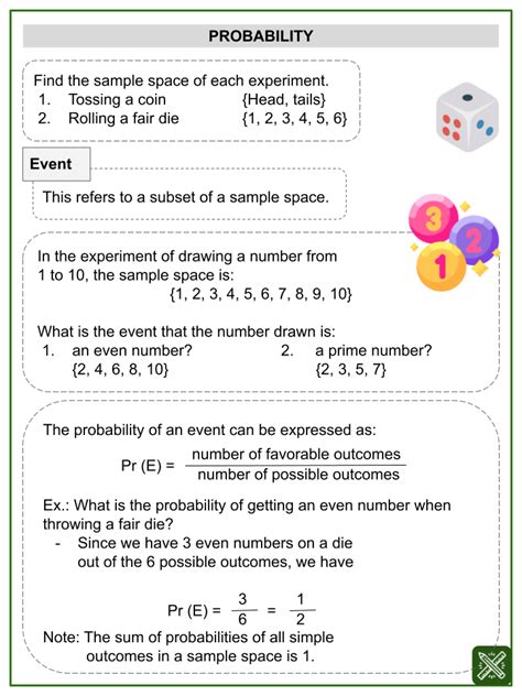 Theoretical Probability of Simple Events 的图像结果