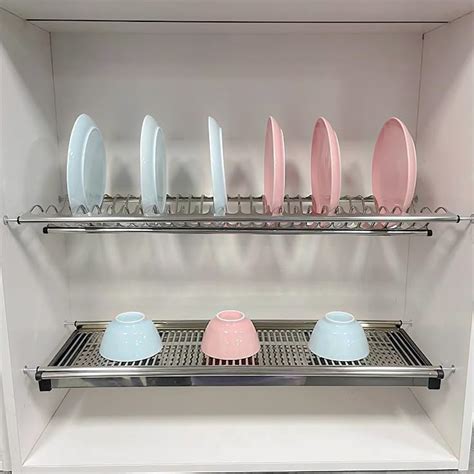 Plantex Stainless Steel Dish Plate Rack Drainer/600mm GTPT Tray for Ki ...