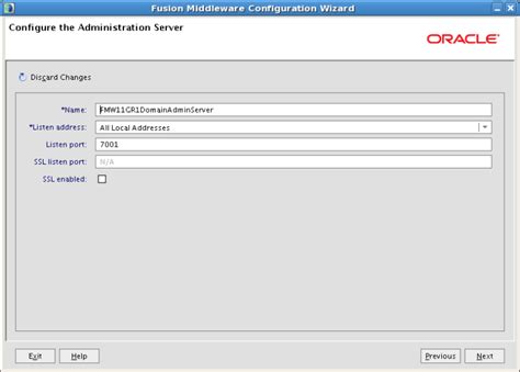 Fusion Middleware Configuration Wizard 的图像结果