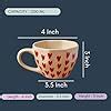 Buy Weaving Homes Handcrafted Ceramic Heart Mug & All Heart Dessert ...