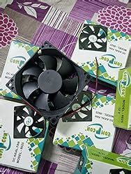 Compcon Computer Case Cooling Cabinet Fan 12volt 3inch 80mm with Dual ...