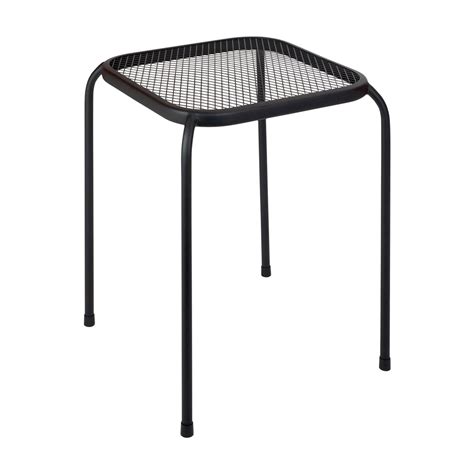 Buy Wire Mesh Stackable Side Table, Black from Dollar General - Instore