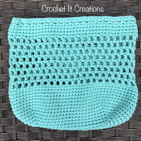Drawstring Backpack Crochet Pattern - Crochet it Creations