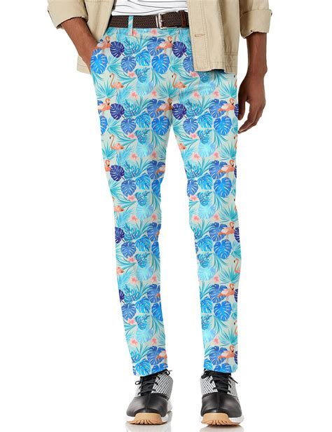Men's Cool Flamingos Stretch Golf pants trousers - Performance ...