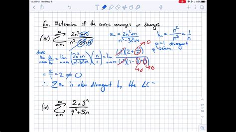 Limit Comparison Test Examples 的图像结果