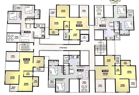 Paras Vista at Wakad by Paras Construction - Floor Plans, Layout - Dwello