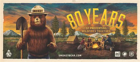 Smokey Bear Celebrates 80th Birthday with New PSA Honoring His Legacy ...