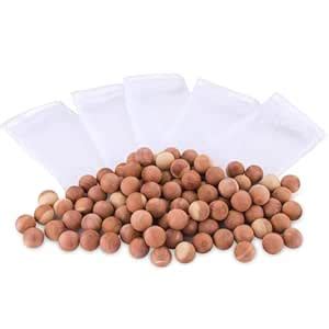 PEXAMO Natural Red Wood Cedar Balls For | Garments | Closets | Wardrobe ...