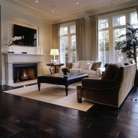 Your Dark Wood Floors + These 20 Decor Ideas = Living Room Perfection ...