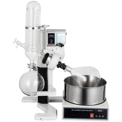 Buy VEVOR Rotary Evaporator 2L Short Path Distillation Kit 1500W ...