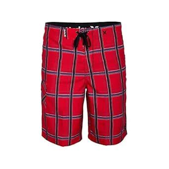 Buy Hurley Men's Puerto Rico Supersuede Boardshort, Red, 31 at Amazon.in