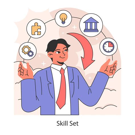 Skill set. A professional juggles multiple skills for career ...
