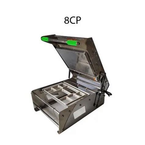Tray Sealing Machine - Rectangle Tray Sealing 2cp Machine Manufacturer ...