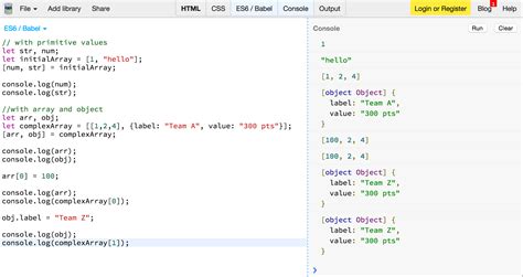 Image result for Define Destructuring Array