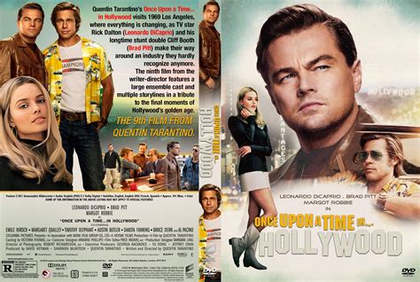 Once Upon A Time In Hollywood 2019 Dvd Cover | Dvd Covers and Labels