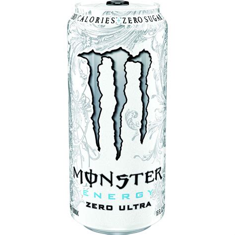 White Monster Energy Drink Wallpaper