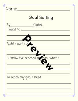 Image result for Goal Setting Object Lesson