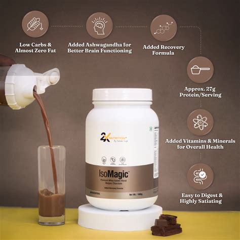Buy IsoMagic Chocolate Isolate 1kg – 2X Nutrition