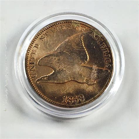 1858 Flying Eagle Cent*In Protective Holder | Property Room