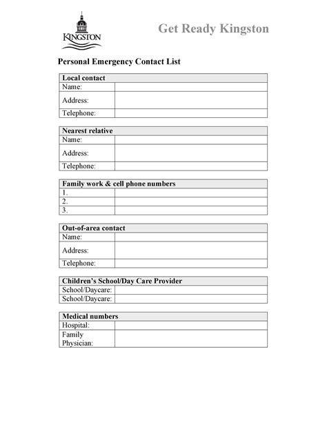 40 Phone & Email Contact List Templates [Word, Excel] ᐅ TemplateLab