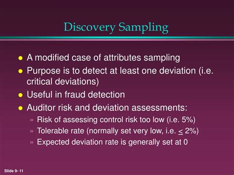Image result for Discovery Sampling Table