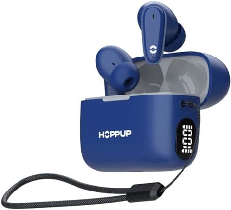 HOPPUP AirDoze D505 TWS Earbuds with 50H Playtime,Rage Mode,AI ENC,Type ...