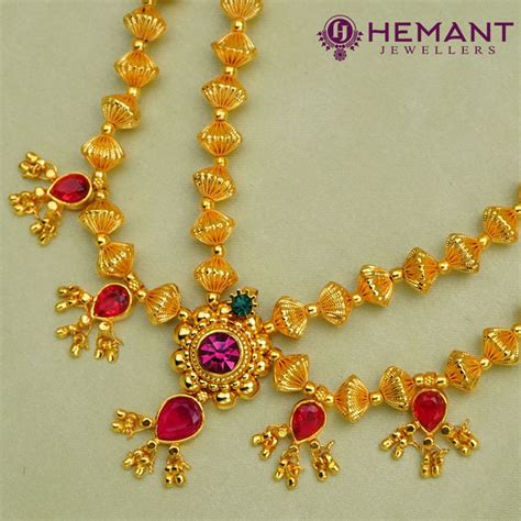 Traditional Maharashtrian Kolhapuri Jijamata Har 5 Panadi – Hemant ...