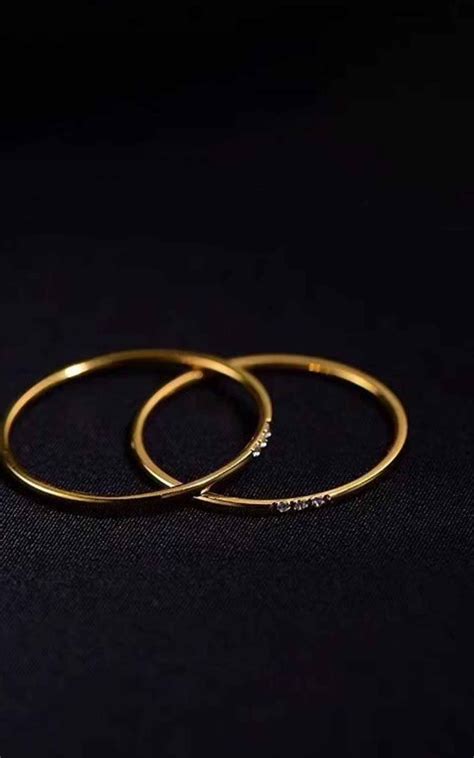 Stack Of 4 dainty rings – Hira Jewellery