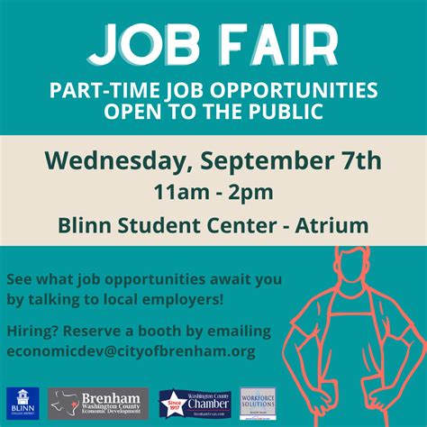 Job Fair (Part-Time Job Opportunities Open to the Public) - KWHI.com
