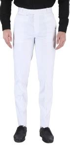 KANU FASHION WORLD Regular Fit Men White Trousers - Buy KANU FASHION ...