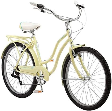 Schwinn Perla Women's Cruiser Bicycle, Featuring 18-Inch Step-Through ...