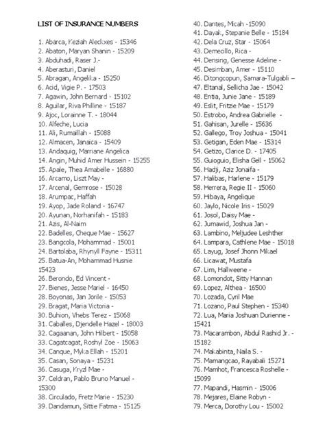 Car Insurance Numbers 的图像结果