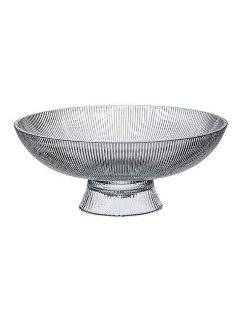 Goodhomes Glass Footed Bowl – GOOD HOMES