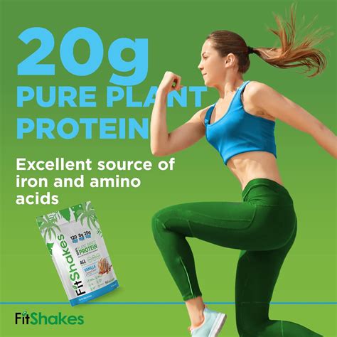 Fit Shakes – Proteína en polvo a base de plantas amigable con Keto 071oz de proteína proteína de ...