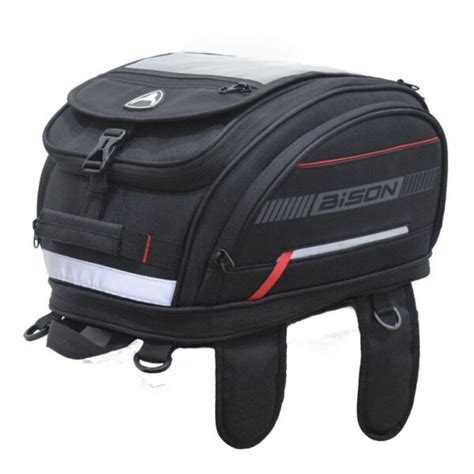 Bison ProGear Octapod Magnetic Tank Bag 28L – Expandable GPS Touring ...
