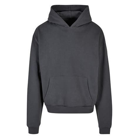 Mens Ultra Heavyweight Hoodie (Dark Grey) BUILD YOUR BRAND | Decathlon