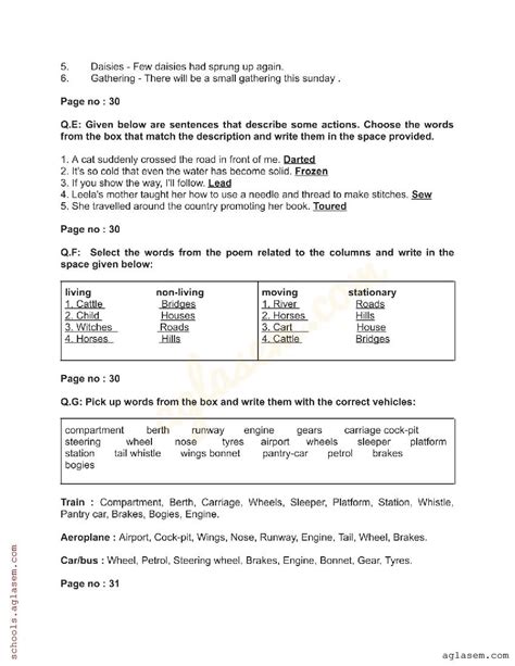 Class 8 English Chapter 6 的图像结果