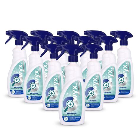 Buy WYX Disinfectant Bathroom Cleaner Spray 750ml - Pack of 12 Online ...