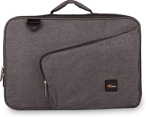 Protecta Vertex Lite Slim Profile Laptop Briefcase Bag with Organiser ...
