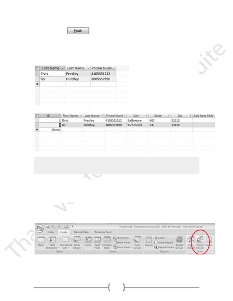 Image result for Create Queries Access Database 2016