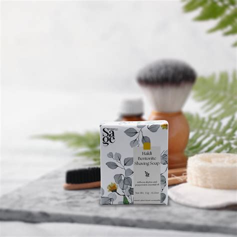 Haldi Bentonite Shaving Soap | Handcrafted Soaps | Purplesage – Purple Sage